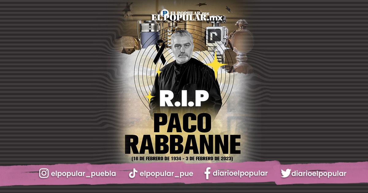 Muere Paco Rabanne a los 88 años de edad
