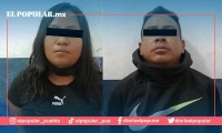 Policías municipales detienen a dos asaltantes del RUTA en Puebla