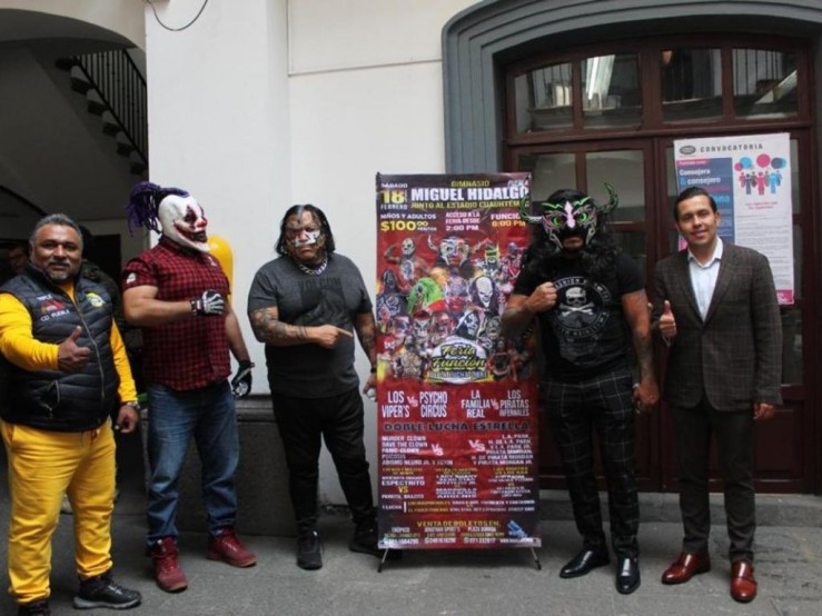 La Comisión de Box y Lucha en coordinación con Ayuntamiento de Puebla te invitan a la ‘Feria de la Lucha Libre’