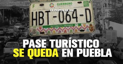 Pase turístico permanece, no inhibe el turismo: Sergio Salomón Céspedes