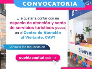 Lanzan convocatoria para Servicios Turísticos del centro de atención al visitante