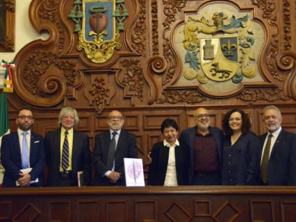 Encabeza Lilia Cedillo presentación del libro "Los nuevos retos de una agenda Universitaria en México en una época de cambios, una perspectiva de la BUAP