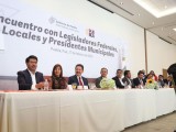 Se reúnen Legisladores Federales y Locales de Puebla para consolidar la transformación en la entidad