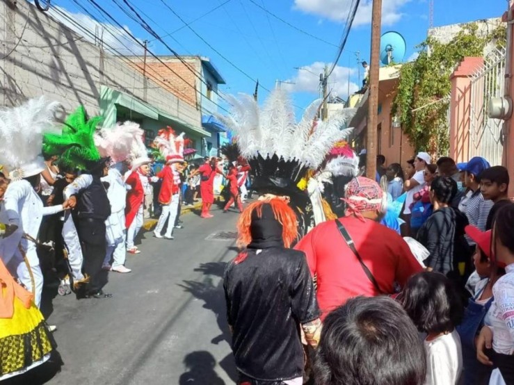 Secretaría de Seguridad Ciudadana reportó saldo blanco en celebraciones de Huehues en Puebla