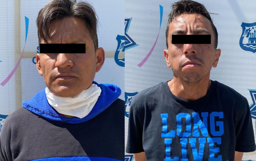 Policía de Puebla detiene a dos sujetos pertenecientes a banda dedicada a robo de Oxxos