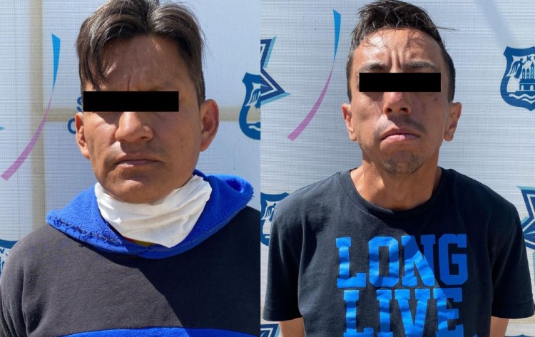 Policía de Puebla detiene a dos sujetos pertenecientes a banda dedicada a robo de Oxxos