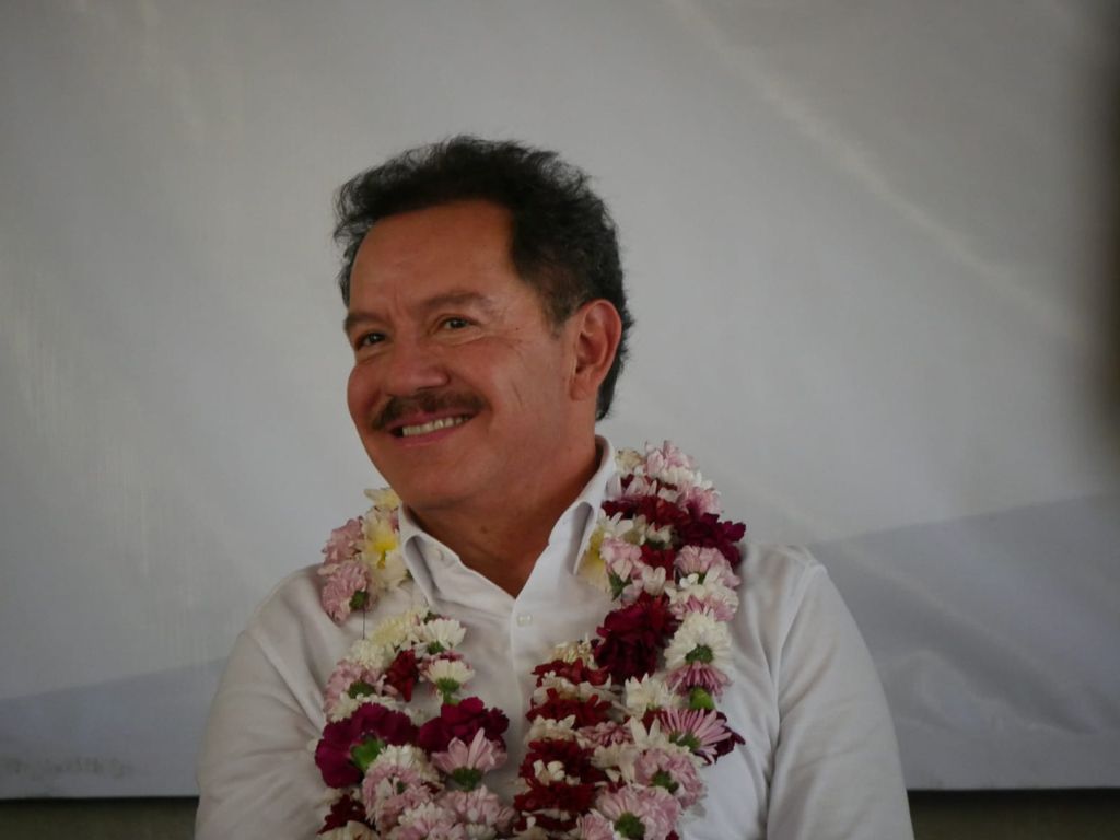 Ignacio Mier realizó asamblea en la Mixteca Poblana