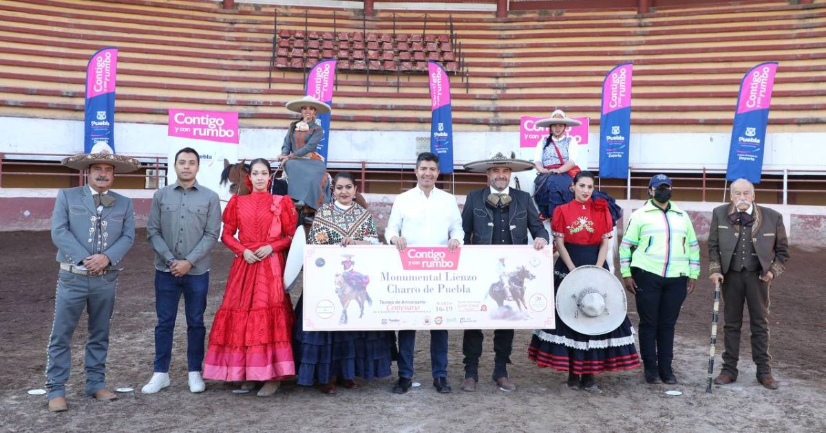 Puebla capital será casa del Torneo del Centenario de la Asociación de Charros