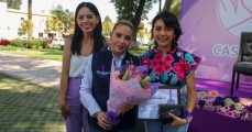 Paola Angón conmemora Día Internacional de la Mujer en San Pedro Cholula