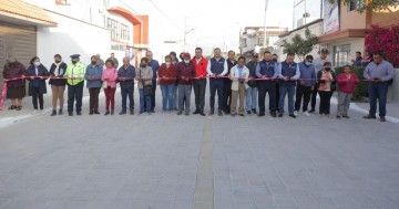 Entrega de calle en San Baltazar Campeche