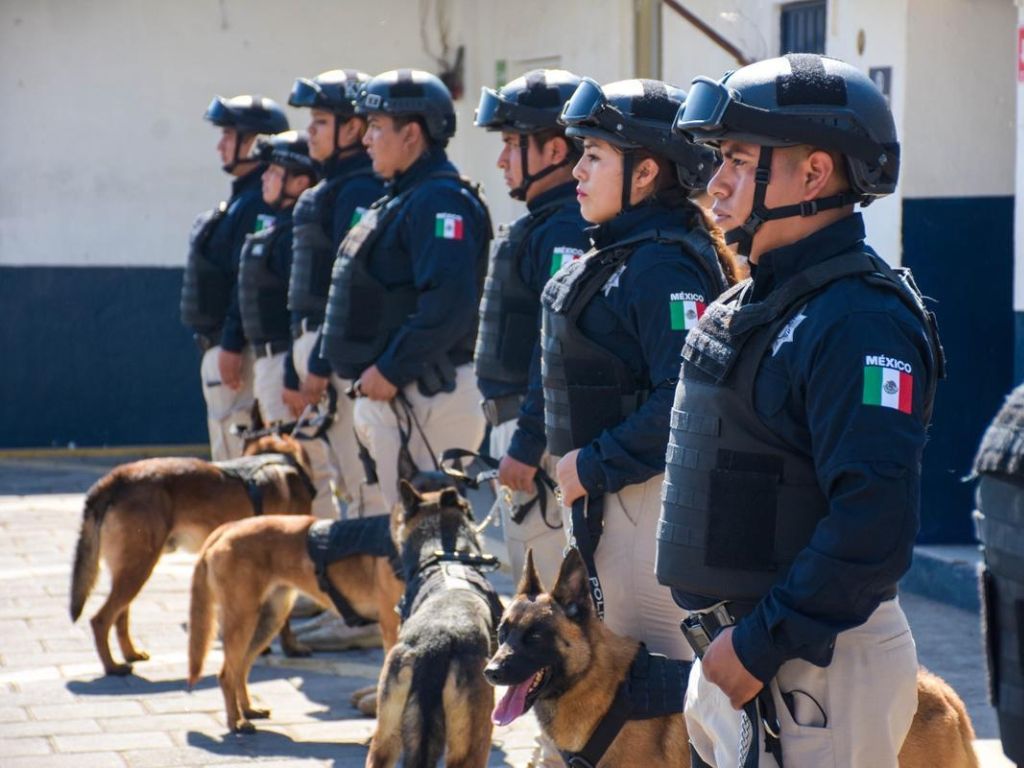  La SSC de Puebla rindió homenaje póstumo a ejemplar canino especializado en la detección de narcóticos