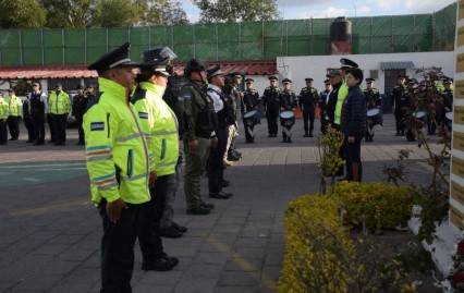 Secretaría de Seguridad Ciudadana realiza honores a los símbolos patrios