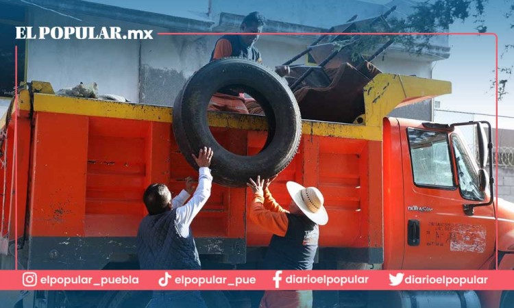 Lleva Ayuntamiento de Puebla una Jornada de Limpieza a Satélite Magisterial