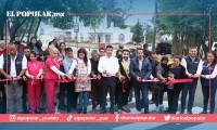 Ayuntamiento de Puebla inaugura la 18 oriente tras remodelación integral