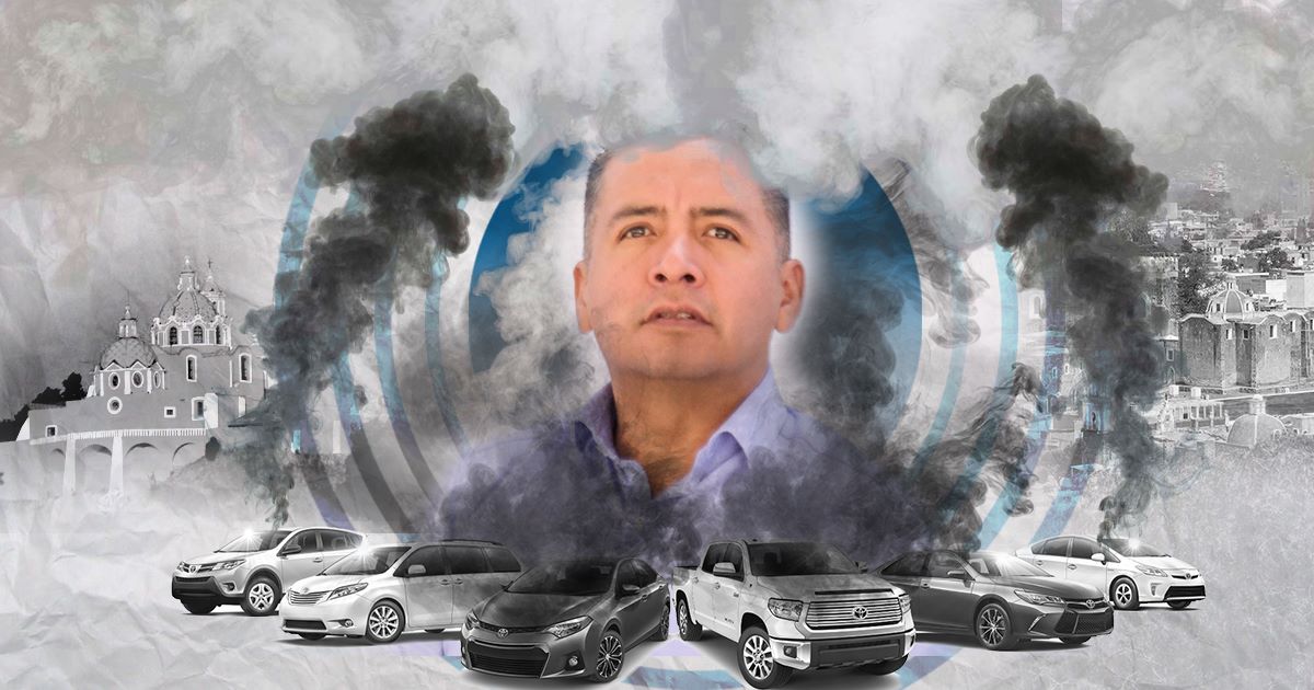 Tlatehui desprecia el medio ambiente, solo 13 de 319 autos de su gobierno están verificados
