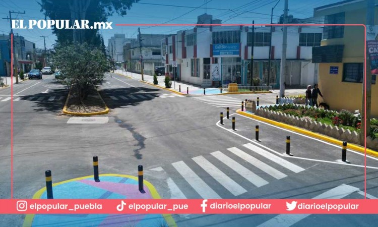 Ayuntamiento de Puebla hizo remodelaciones al Bulevar Monterrey