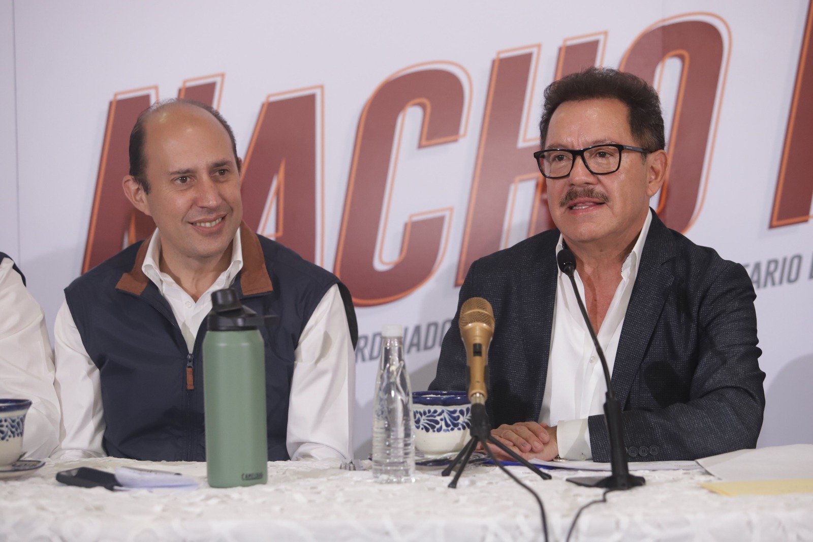 Nacho Mier en conferencia de prensa