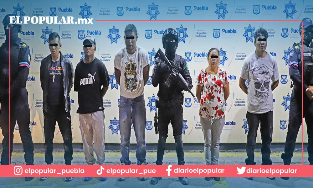 Policía municipal de Puebla detiene a “los kalusha”