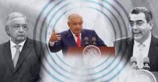 López Obrador y Salomón Céspedes encabezan acto cívico-militar del 5 de mayo en Puebla