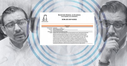 Alcántara interpone amparo para no disculparse con Érika de la Vega y no tomar un curso de sensibilización
