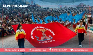 Inaugura Antorcha la Espartaqueada Deportiva Nacional 2023