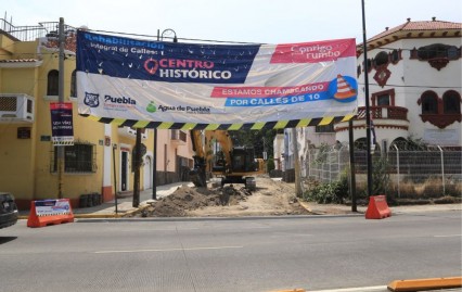 Las obras de rehabilitación de las calles del Centro Histórico, van por buen camino