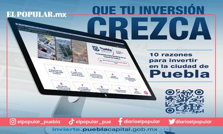 Secretaría de Economía y Turismo lanza plataforma para atracción de inversiones a la Ciudad de Puebla