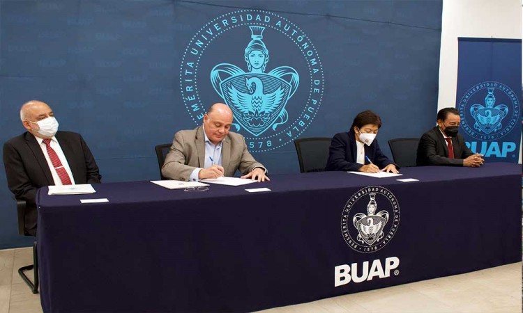 BUAP firma convenio de colaboración con Fundación Mexicana para la Salud