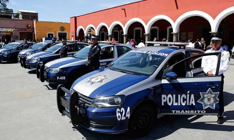 Policías de San Pedro Cholula frustraron robo a comercio en Plaza San Diego