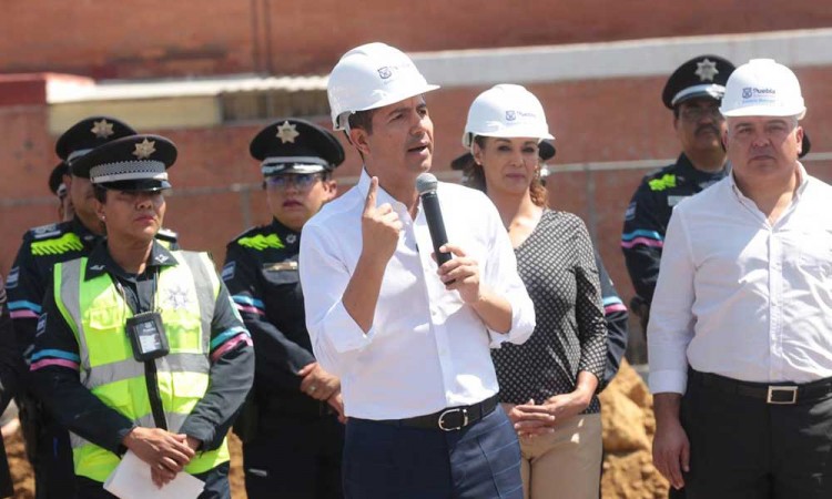 Ayuntamiento de Puebla continúa fortalecimiento de infraestructura de la Comisaría Sur