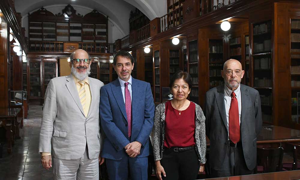 La BUAP recibe la visita del embajador de España en México
