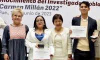 Reconoce SEP con Medalla “María del Carmen Millán” a docente y estudiante BUAP