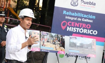 Anuncia el Ayuntamiento de Puebla brigadas de reparación en el Centro Histórico