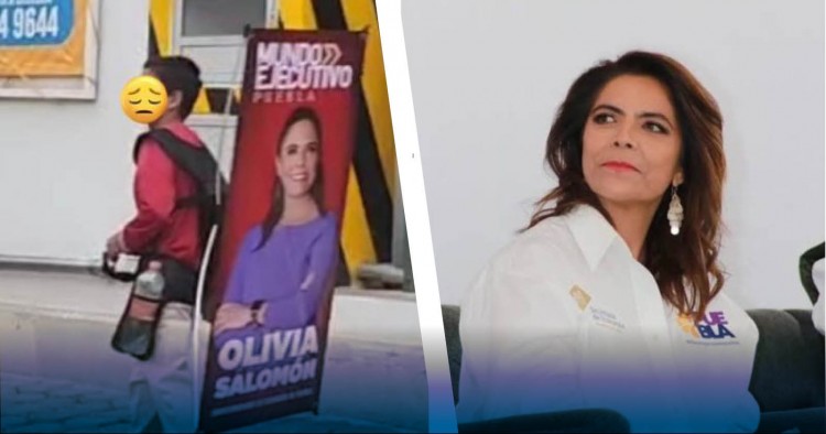 Olivia Salomón es acusada de utilizar menores de edad para promocionar su imagen