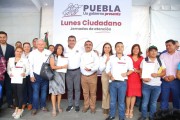 Teziutlán, un orgullo para Puebla: Sergio Salomón, lidera el "Lunes Ciudadano" en este municipio