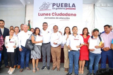 Sergio Salomón encabeza Jornada Ciudadana en Teziutlán