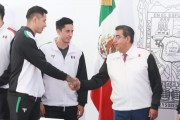 Puebla promueve el deporte: Acompaña al equipo mexicano de basquetbol en su enfrentamiento contra Cuba