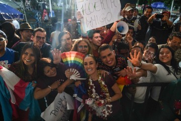 Claudia Sheinbaum encabezó una Asamblea informativa en Huejotzingo, Puebla