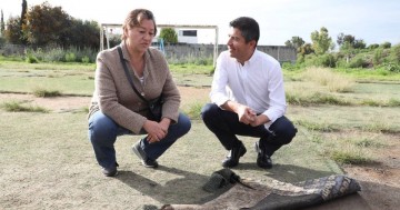 Ayuntamiento de Puebla arranca rehabilitación de cancha El Cobre