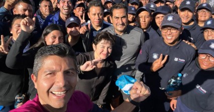 Ayuntamiento de Puebla celebró carrera con 116 cadetes de policía