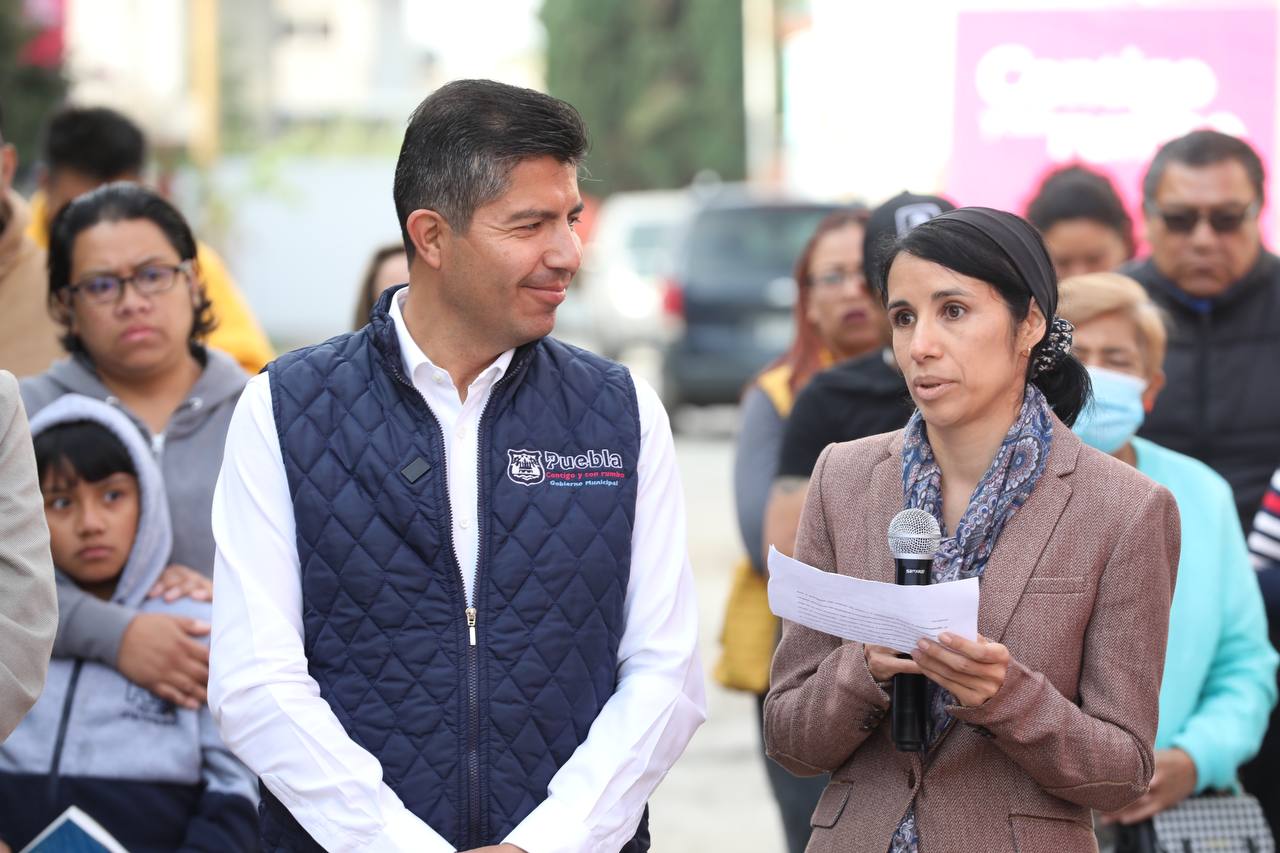 Eduardo Rivera Pérez da inicio a las obras de rehabilitación de la 3ª Privada Xometlalco
