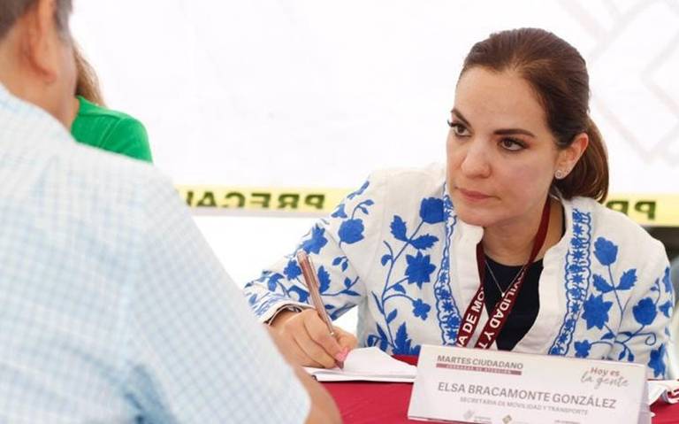 Elsa Bracamonte González presentó su renuncia como titular de la Secretaría de Movilidad y Transporte (SMT) 