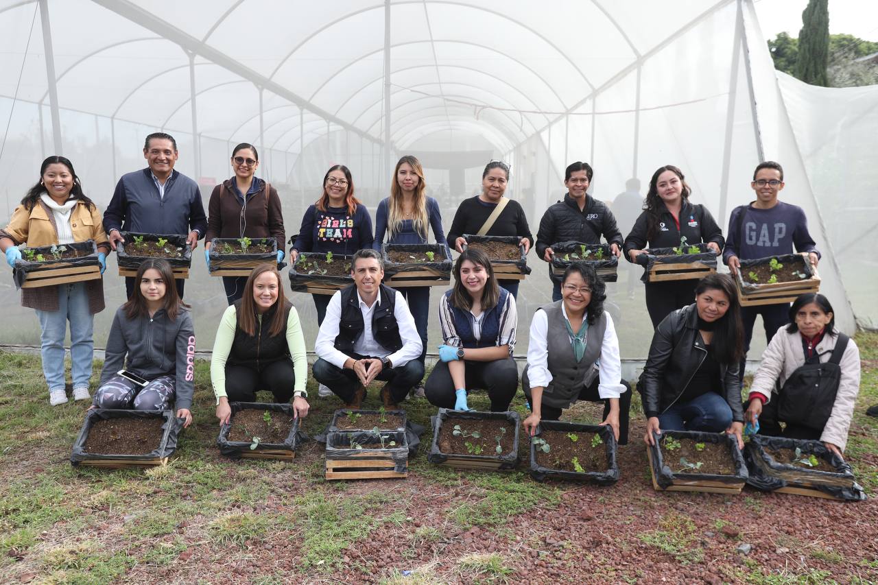 Demostración del curso producción de hortalizas