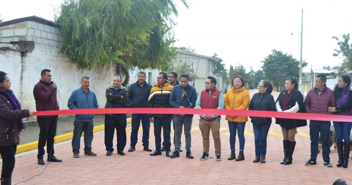 Ayuntamiento de Esperanza inaugura obra en Otilio Montaño