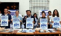 Superan expectativas, más de 50 mil firmas en un mes recaba el Frente Amplio en Puebla