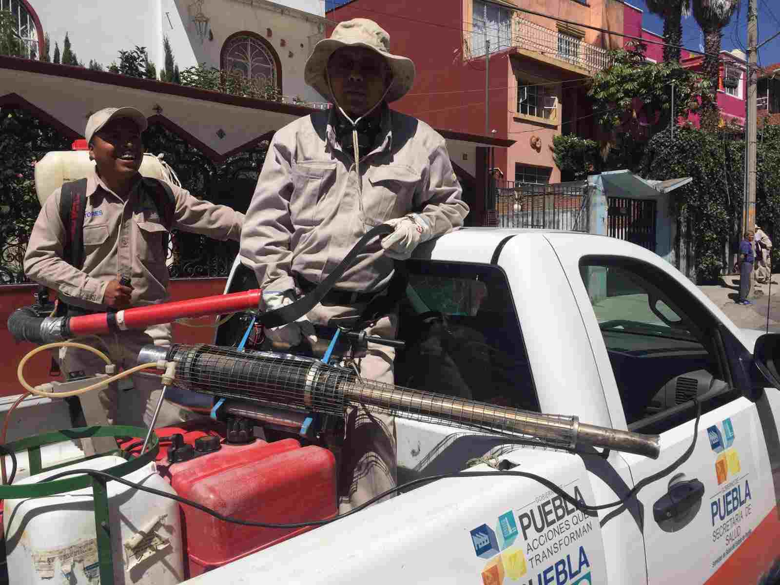 La Secretaría de Salud informó que en Puebla, en lo que va del año y al corte del 6 de agosto, la entidad poblana tiene acumulados 718 casos de dengue