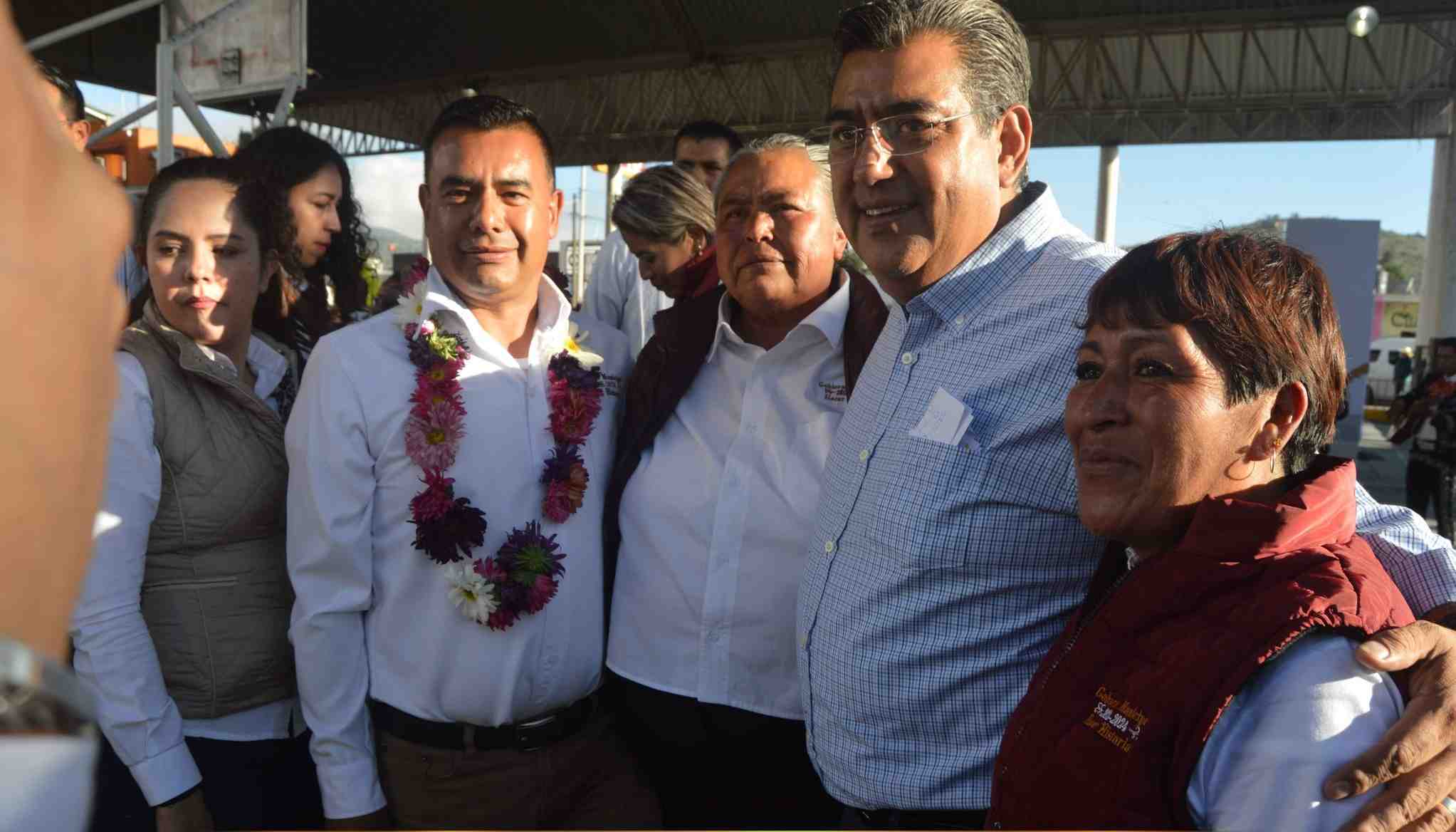 El municipio de Esperanza tuvo el honor de recibir al Gobernador del Estado de Puebla, Sergio Salomón Céspedes Peregrina.