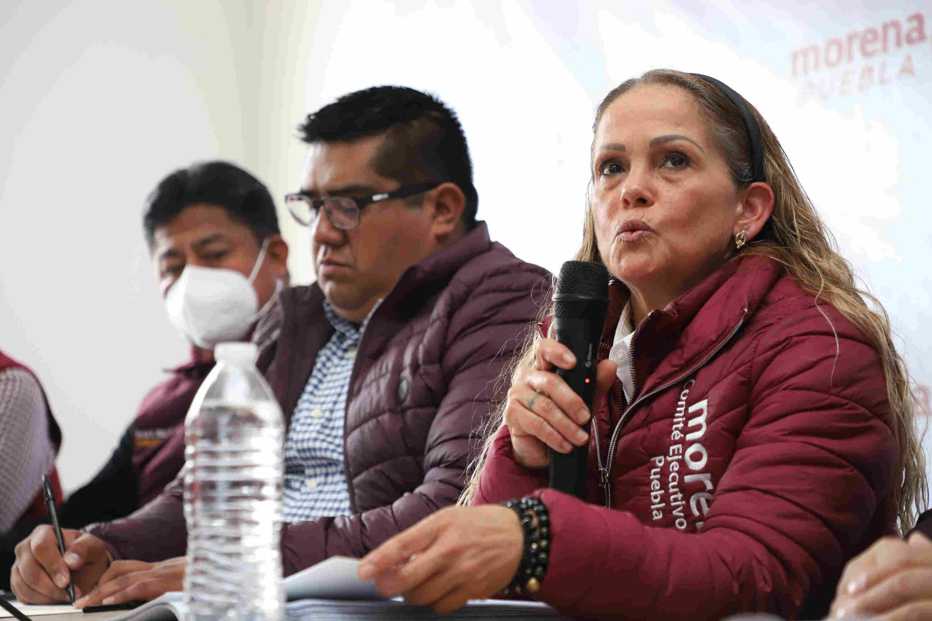 Dirigente estatal de Morena, Olga Lucía Romero Garci-Crespo