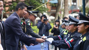 Se suman 46 nuevos policías municipales en Puebla Capital