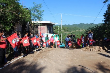 Pavimentaci&oacute;n de la Calle Ignacio Allende, Desarrollo en Tecomatl&aacute;n